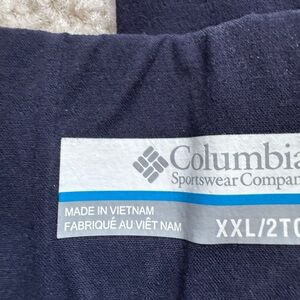 Columbia Navy Blue Shirt XXL